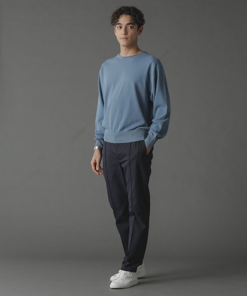 NANO universe（ナノユニバース）の「「N TROUSERS」ECOPET(R)イージーパンツ（その他パンツ・メンズ・グレー/ネイビー・S/M/L）」の7枚目の写真