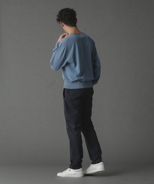 NANO universe（ナノユニバース）の「「N TROUSERS」ECOPET(R)イージーパンツ（その他パンツ・メンズ・グレー/ネイビー・S/M/L）」の11枚目の写真