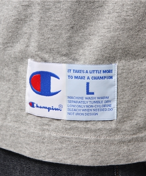 Champion(チャンピオン)の「メンズ チャンピオン アクションスタイル Cロゴ Tシャツ Champion AS S/S T C3-F362(Tシャツ/カットソー・メンズ・グレー/ホワイト/ブラック/オレンジ・LARGE/X-LARGE/MEDIUM/SMALL)」の11枚目の写真