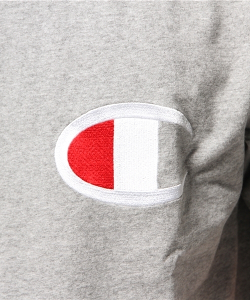 Champion(チャンピオン)の「メンズ チャンピオン アクションスタイル Cロゴ Tシャツ Champion AS S/S T C3-F362(Tシャツ/カットソー・メンズ・グレー/ホワイト/ブラック/オレンジ・LARGE/X-LARGE/MEDIUM/SMALL)」の12枚目の写真