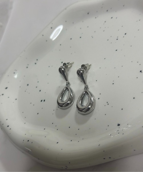 Burner（バーナー）の「【OKUOKU　0909】両耳用ピアス oku-pierce-737039662182-22（ピアス（両耳用）・レディース・シルバー・ONE SIZE）」の3枚目の写真