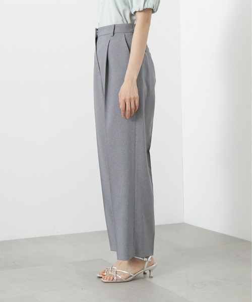 N.（N. Natural Beauty Basic）（エヌエヌナチュラルビューティーベーシック）の「◆【S Size Line】マットウースストレッチストレートパンツ（スラックス・レディース・ベージュ/ネイビー/グレー/イエロー/ブラック・SMALL/MEDIUM）」の11枚目の写真