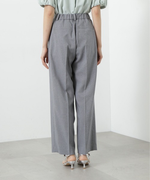 N.（N. Natural Beauty Basic）（エヌエヌナチュラルビューティーベーシック）の「◆【S Size Line】マットウースストレッチストレートパンツ（スラックス・レディース・ベージュ/ネイビー/グレー/イエロー/ブラック・SMALL/MEDIUM）」の12枚目の写真