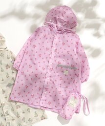 apres les cours | GIRLSランドコート(花・いちご)(レインコート/ポンチョ)