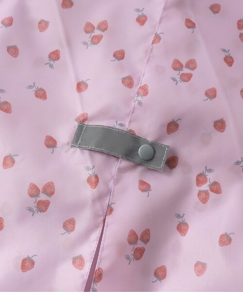 apres les cours(アプレレクール)の「GIRLSランドコート(花・いちご)(レインコート/ポンチョ・キッズ・ラベンダー/アイボリー・110/120/130/100)」の18枚目の写真