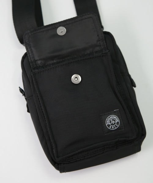 NANO universe(ナノユニバース)の「nano universe GOLF/ツイルサコッシュ(ショルダーバッグ・メンズ・グレー/ブラック・FREE)」の17枚目の写真
