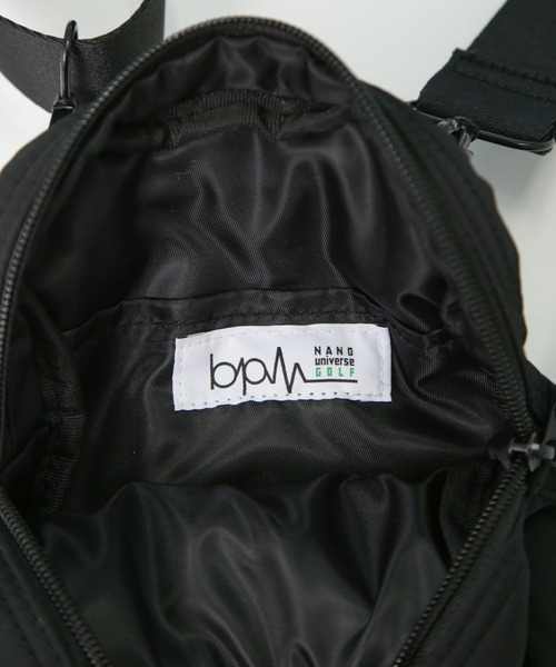 NANO universe(ナノユニバース)の「nano universe GOLF/ツイルサコッシュ(ショルダーバッグ・メンズ・グレー/ブラック・FREE)」の20枚目の写真