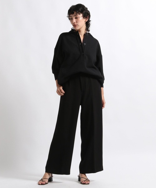 STERNBERG(スタンバーグ)の「STERNBERG/ダブルクロスストレートパンツ/991255(その他パンツ・レディース・オフホワイト/ブラック・LARGE/MEDIUM)」の17枚目の写真