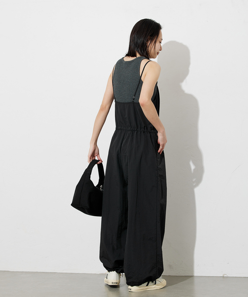 JOURNAL STANDARD(ジャーナルスタンダード)の「タスランウェザーユーティリティサロペット(サロペット/オーバーオール・レディース・ブラック/アイボリー・FREE)」の10枚目の写真