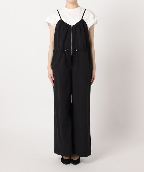 JOURNAL STANDARD(ジャーナルスタンダード)の「タスランウェザーユーティリティサロペット(サロペット/オーバーオール・レディース・ブラック/アイボリー・FREE)」の13枚目の写真