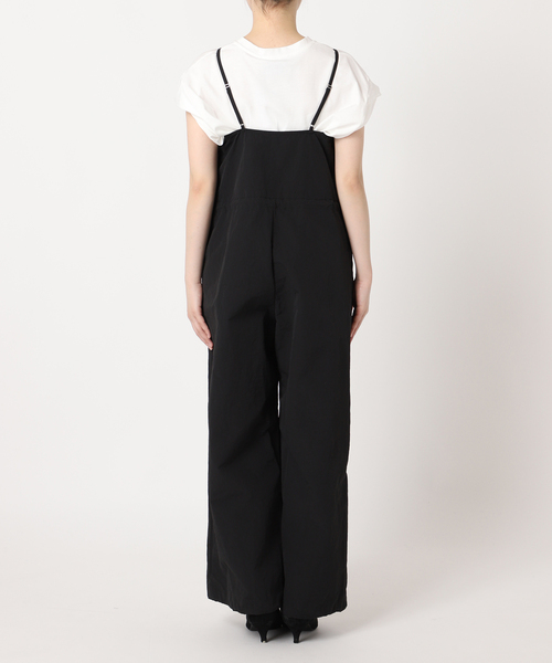 JOURNAL STANDARD(ジャーナルスタンダード)の「タスランウェザーユーティリティサロペット(サロペット/オーバーオール・レディース・ブラック/アイボリー・FREE)」の15枚目の写真