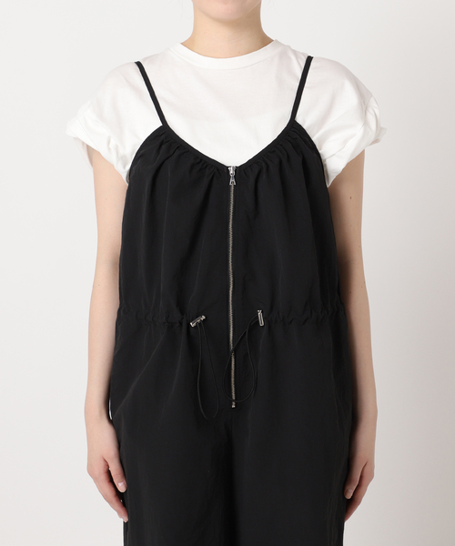 JOURNAL STANDARD(ジャーナルスタンダード)の「タスランウェザーユーティリティサロペット(サロペット/オーバーオール・レディース・ブラック/アイボリー・FREE)」の17枚目の写真