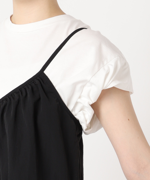 JOURNAL STANDARD(ジャーナルスタンダード)の「タスランウェザーユーティリティサロペット(サロペット/オーバーオール・レディース・ブラック/アイボリー・FREE)」の18枚目の写真