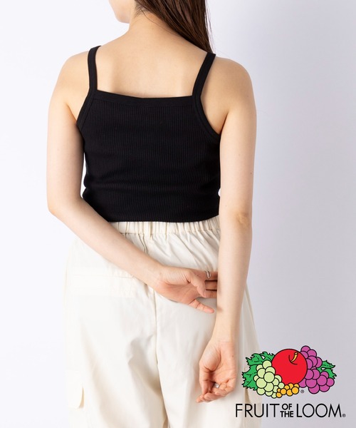 FRUIT OF THE LOOM(フルーツオブザルーム)の「【FRUIT OF THE LOOM】サーマルキャミソール※(キャミソール・レディース・ブラック/グレー/オフホワイト/オレンジ・S/M/L)」の12枚目の写真