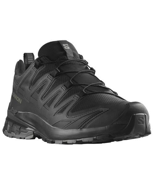 SALOMON（サロモン）の「SALOMON/サロモン XA PRO 3D V9 WIDE GTX エックスエー プロ ゴアテックス メンズ 防水 幅広タイプ L47277000（スニーカー・メンズ・ブラック・26.5cm/26.0cm/27.0cm/28.0cm/27.5cm）」の2枚目の写真