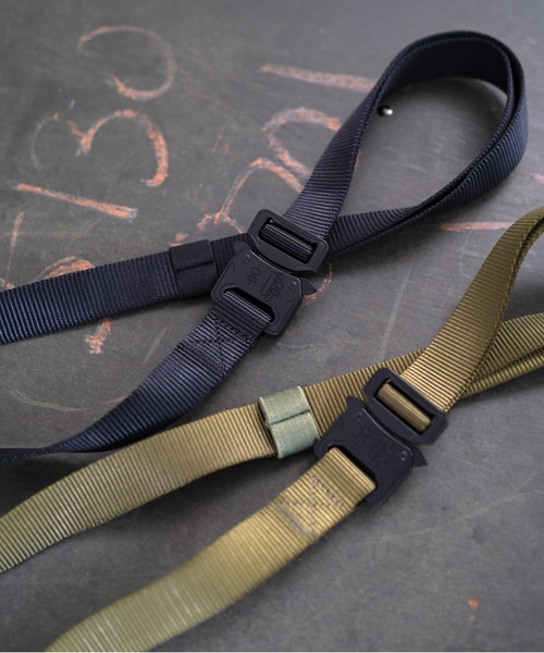 MILITARY（ミリタリー）の「【Military Reproduts　ミリタリーリプロダクツ】クリップベルト スリム（ベルト・メンズ・ブラック/オリーブ・ONE SIZE）」の5枚目の写真