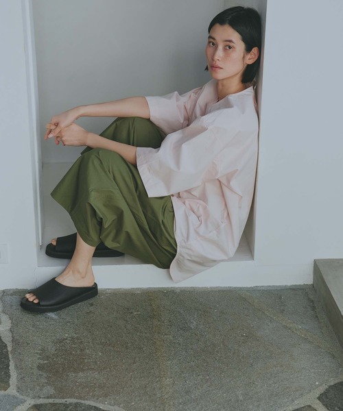 Organic handloom(オーガニックハンドルーム)の「Organic handloom / "RICHT" サンダル(サンダル・メンズ・ブラック/ブラック系/ダークブラウン・27/23/24/25/26/22)」の7枚目の写真