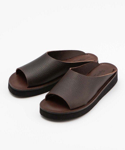 Organic handloom(オーガニックハンドルーム)の「Organic handloom / "RICHT" サンダル(サンダル・メンズ・ブラック/ブラック系/ダークブラウン・27/23/24/25/26/22)」の9枚目の写真