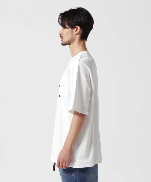 BEAVER(ビーバー)の「B omnivore/ビーオムニボー STAR S/S Tee(Tシャツ/カットソー・メンズ・ホワイト/ブラック・L/M)」の8枚目の写真