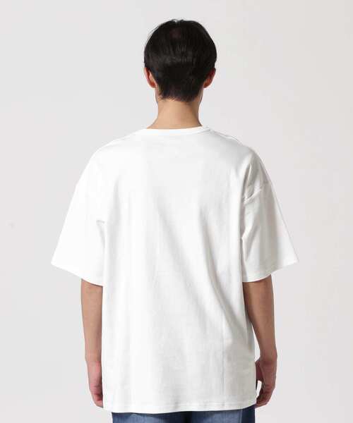 BEAVER(ビーバー)の「B omnivore/ビーオムニボー STAR S/S Tee(Tシャツ/カットソー・メンズ・ホワイト/ブラック・L/M)」の9枚目の写真