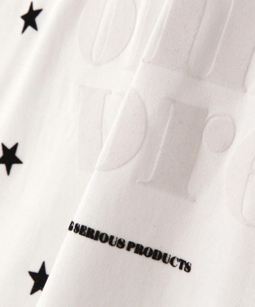 BEAVER(ビーバー)の「B omnivore/ビーオムニボー STAR S/S Tee(Tシャツ/カットソー・メンズ・ホワイト/ブラック・L/M)」の4枚目の写真