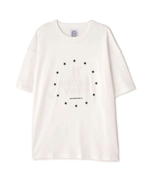 BEAVER(ビーバー)の「B omnivore/ビーオムニボー STAR S/S Tee(Tシャツ/カットソー・メンズ・ホワイト/ブラック・L/M)」の15枚目の写真
