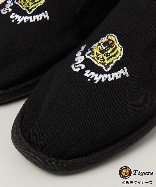 RAGEBLUE(レイジブルー)の「【阪神タイガース】コラボカンフーシューズ(スリッポン・メンズ・ブラック・MEDIUM/LARGE)」の7枚目の写真