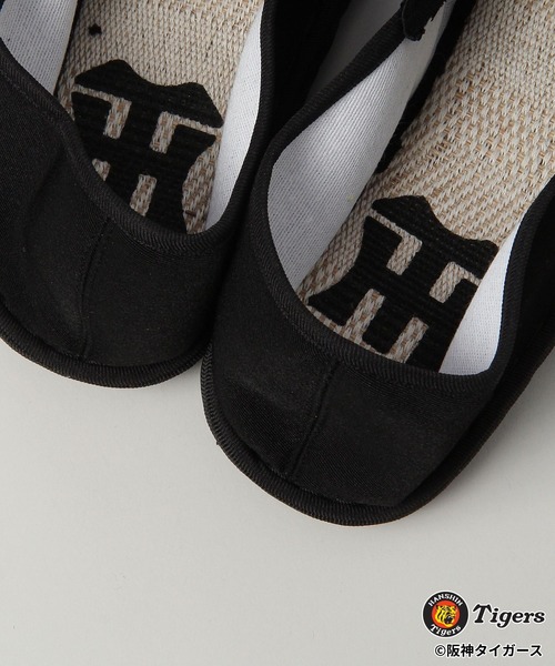 RAGEBLUE(レイジブルー)の「【阪神タイガース】コラボカンフーシューズ(スリッポン・メンズ・ブラック・MEDIUM/LARGE)」の10枚目の写真