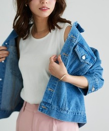 Pierrot | 【ブラ紐隠し】クルーネックリブタンクトップ(タンクトップ)