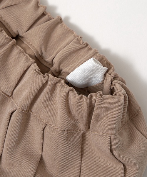 Lycee mine（リセマイン）の「プリーツラップスカパン（その他パンツ・キッズ・ピンク/ベージュ/ブラック/ブルーグレー・130cm/120cm/110cm/100cm/150cm/140cm）」の11枚目の写真