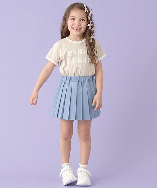 Lycee mine（リセマイン）の「プリーツラップスカパン（その他パンツ・キッズ・ピンク/ベージュ/ブラック/ブルーグレー・130cm/120cm/110cm/100cm/150cm/140cm）」の16枚目の写真