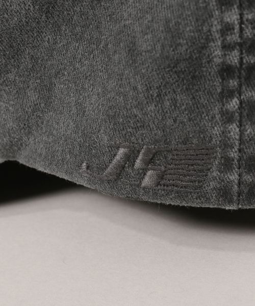 JEANASIS（ジーナシス）の「ウォッシュドクラッシュCAP/110740（キャップ・レディース・ブラック系その他/ベージュ系その他・FREE）」の5枚目の写真