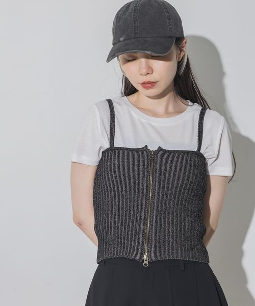 JEANASIS（ジーナシス）の「ウォッシュドクラッシュCAP/110740（キャップ・レディース・ブラック系その他/ベージュ系その他・FREE）」の21枚目の写真