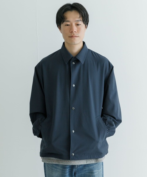 URBAN RESEARCH（アーバンリサーチ）の「WASHABLEウールコーチジャケット（その他アウター・メンズ・ブラック/ブルー・MEDIUM/LARGE）」の11枚目の写真