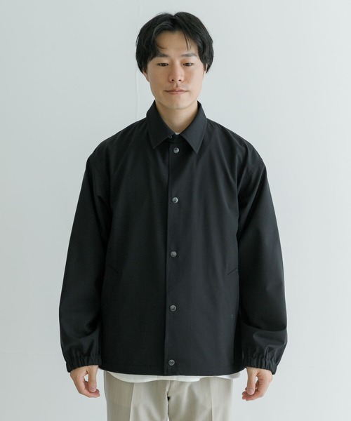 URBAN RESEARCH（アーバンリサーチ）の「WASHABLEウールコーチジャケット（その他アウター・メンズ・ブラック/ブルー・MEDIUM/LARGE）」の14枚目の写真