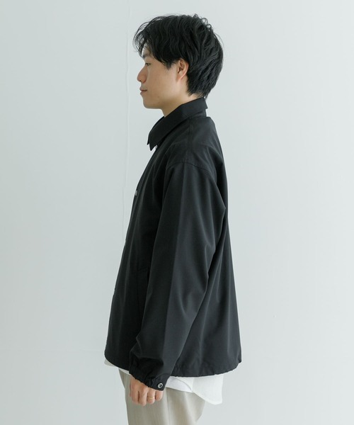 URBAN RESEARCH（アーバンリサーチ）の「WASHABLEウールコーチジャケット（その他アウター・メンズ・ブラック/ブルー・MEDIUM/LARGE）」の15枚目の写真