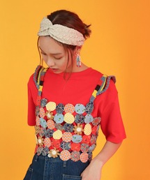 サスティナブルコットンクルーネックTシャツ