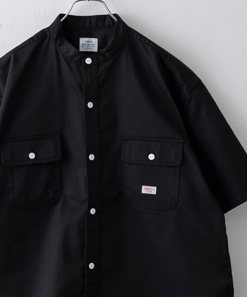 セール】SMITHS（スミス）別注バンドカラーワークシャツ（シャツ