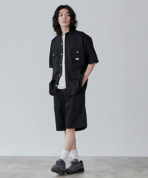 セール】SMITHS（スミス）別注バンドカラーワークシャツ（シャツ