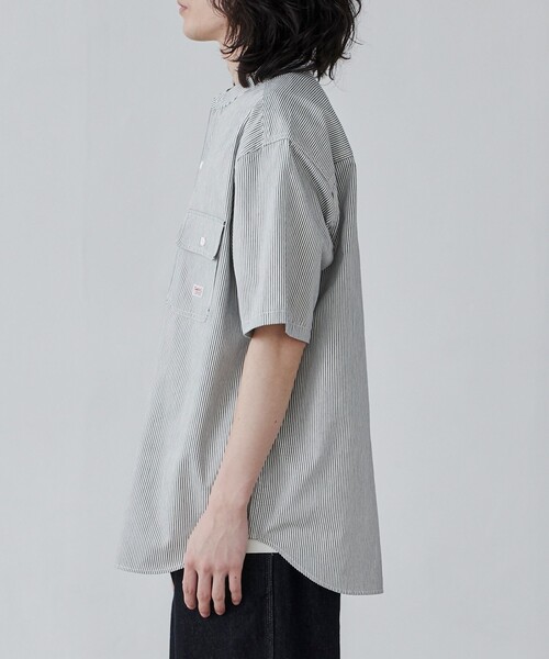 SMITH'S(スミス)の「SMITHS(スミス)別注バンドカラーワークシャツ(シャツ/ブラウス・メンズ・ブラック/その他1・XL/L/M/S)」の18枚目の写真