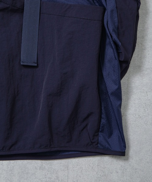 【セール】「GriffinHartland」別注合繊切替ZIPベスト（ベスト）｜GRIFFIN HARTLAND（グリフィンハートランド）