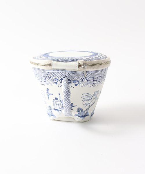 journal standard Furniture (ジャーナルスタンダードファニチャー)の「【R&D.M.Co/オールドマンズテイラー】 TEA CUP POUCH ポーチ(クラッチバッグ・レディース・ブルー系その他・FREE)」の2枚目の写真