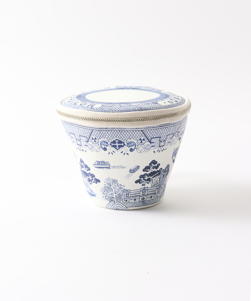 journal standard Furniture (ジャーナルスタンダードファニチャー)の「【R&D.M.Co/オールドマンズテイラー】 TEA CUP POUCH ポーチ(クラッチバッグ・レディース・ブルー系その他・FREE)」の4枚目の写真