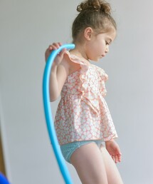 green label relaxing（グリーンレーベルリラクシング）の「GLR ハナガラ タンキニ/ 水着（水着・キッズ）」