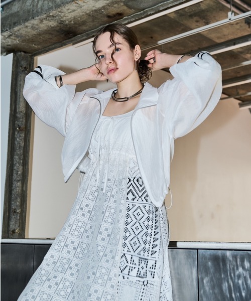 2WAY 総レースロング丈ドレスワンピース GIRL DRESS FOR NOW ドレス 「2WAY 着回しを楽しめる」総レースI