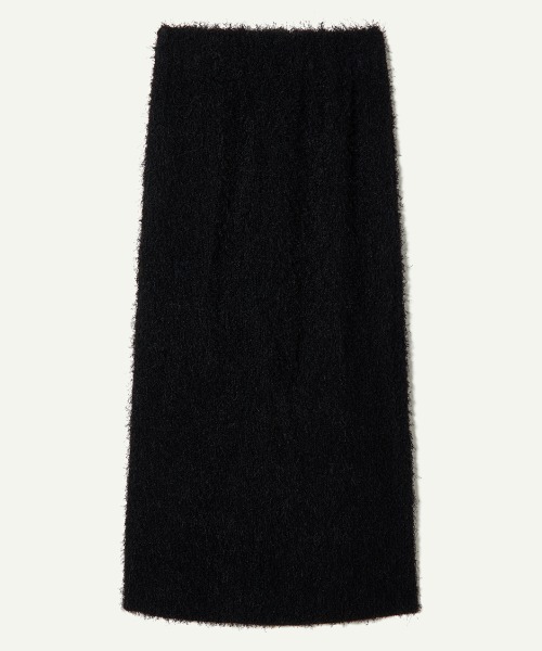 leinwande(ラインヴァンド)の「Pleats Fringe Skirt / プリーツフリンジスカート(スカート・レディース・ホワイト/ブラック・FREE)」の7枚目の写真
