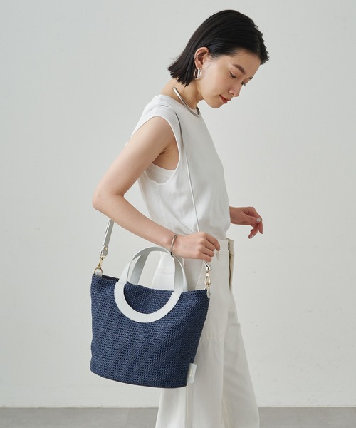 russet（ラシット）の「［ラフィアシリーズが今年も登場］2wayトート