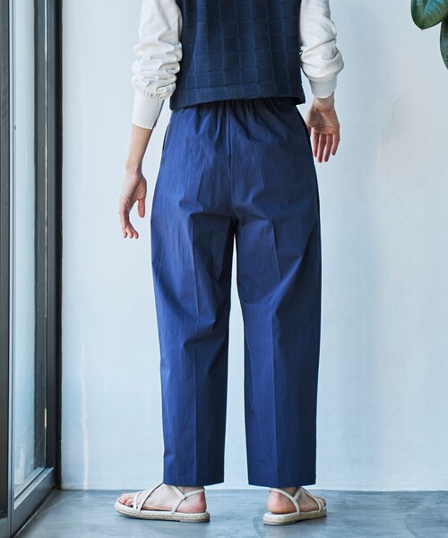 coen(コーエン)の「【RONEL】ナイロンタックワイドパンツ(その他パンツ・レディース・ライトグレー/オリーブ/ネイビー・L/M/S)」の18枚目の写真
