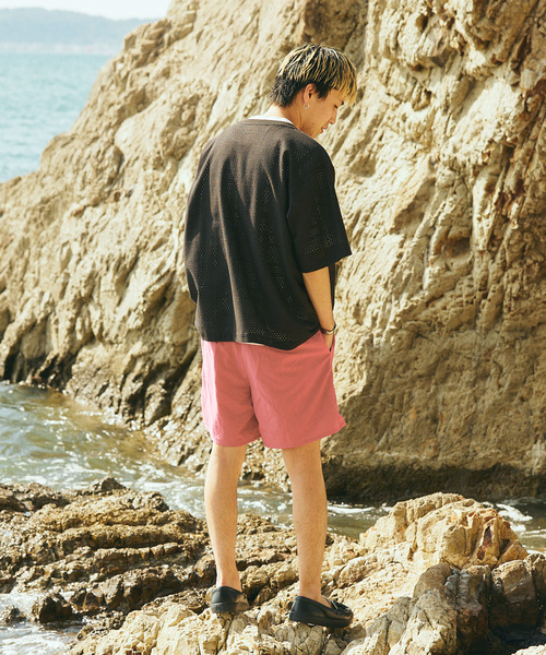 NEW BALANCE(ニューバランス)の「NEW BALANCE / ニューバランス MET24 リフレクションロゴショーツ(その他パンツ・メンズ・ブラック/ピンク/パープル・MEDIUM/LARGE/X-LARGE)」の5枚目の写真