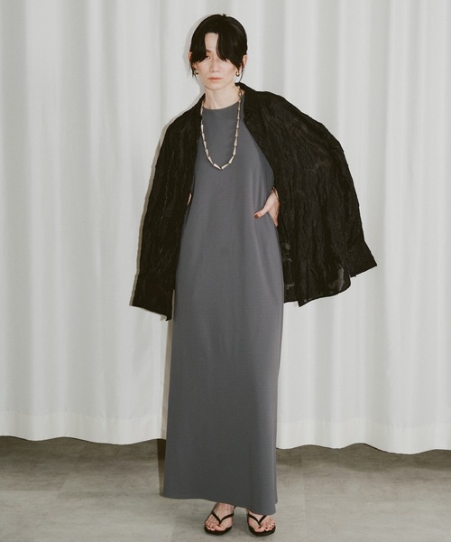 yae（ヤエ）の「Flower jacqard shirts/フラワージャガードシャツ（シャツ/ブラウス・レディース・ベビーピンク/ダークグリーン/ブラック・FREE）」の22枚目の写真